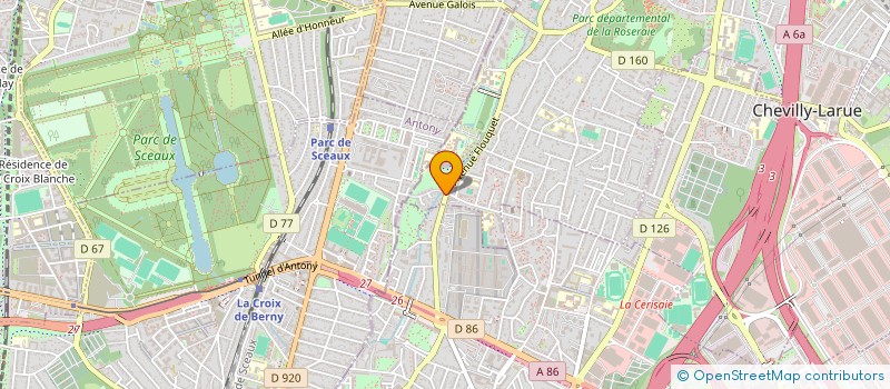 localisation de l'entreprise MONSIEUR ELYES BOUCHOUCHA  L'HAY-LES-ROSES