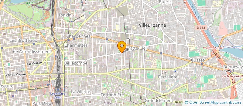 localisation de l'entreprise MONSIEUR ELYES BOUGHANMI  VILLEURBANNE