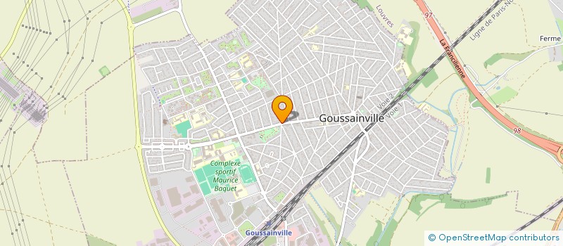 localisation de l'entreprise MONSIEUR ELYES CHAABAN à GOUSSAINVILLE
