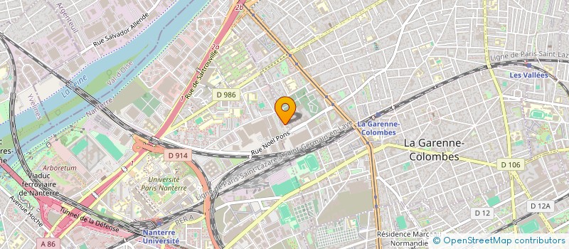 localisation de l'entreprise MONSIEUR ELYES CHEKLAT  NANTERRE