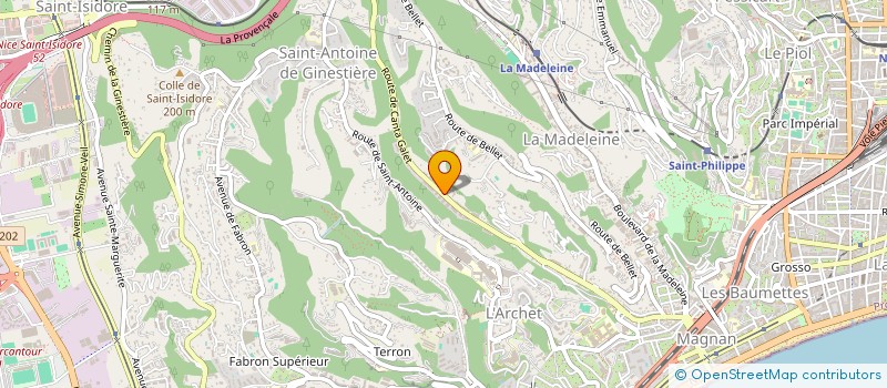 localisation de l'entreprise MONSIEUR ELYES DRINE à NICE