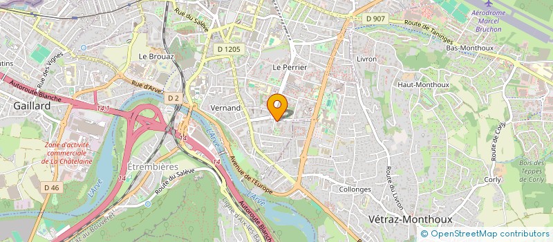 localisation de l'entreprise MONSIEUR ELYES FARHAOUI  ANNEMASSE