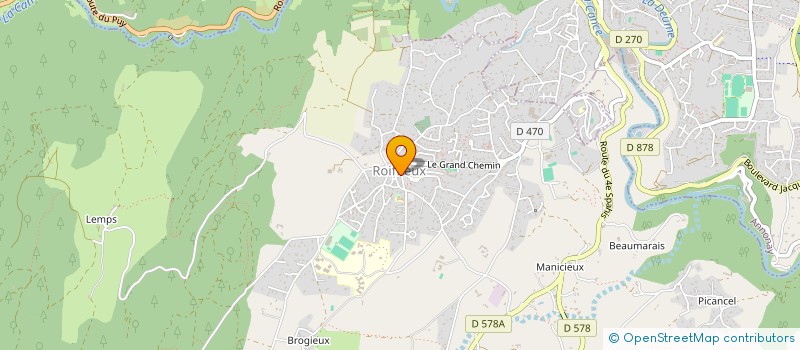 localisation de l'entreprise MONSIEUR ELYES GHRIBI  ROIFFIEUX