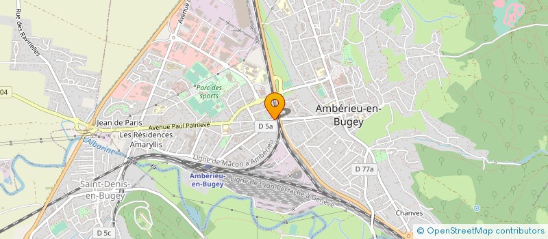 localisation de l'entreprise MONSIEUR ELYES HAMILI à AMBERIEU-EN-BUGEY