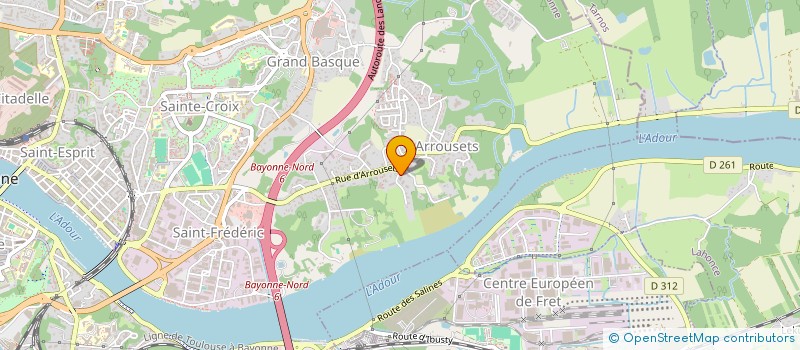 localisation de l'entreprise MONSIEUR ELYES HARCHICH à BAYONNE