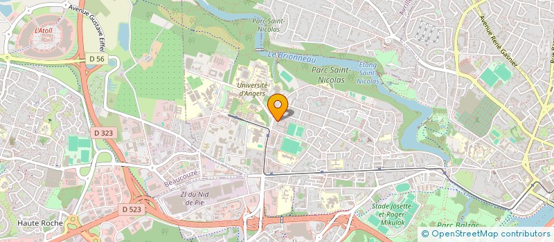 localisation de l'entreprise MONSIEUR ELYES JAMALLAH NIMIRI à ANGERS