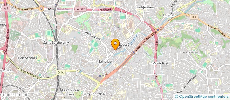 localisation de l'entreprise MONSIEUR ELYES NACEUR  MARSEILLE