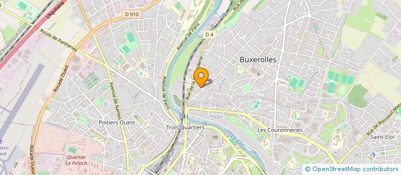 localisation de l'entreprise MONSIEUR ELYES NJOUMI  BUXEROLLES