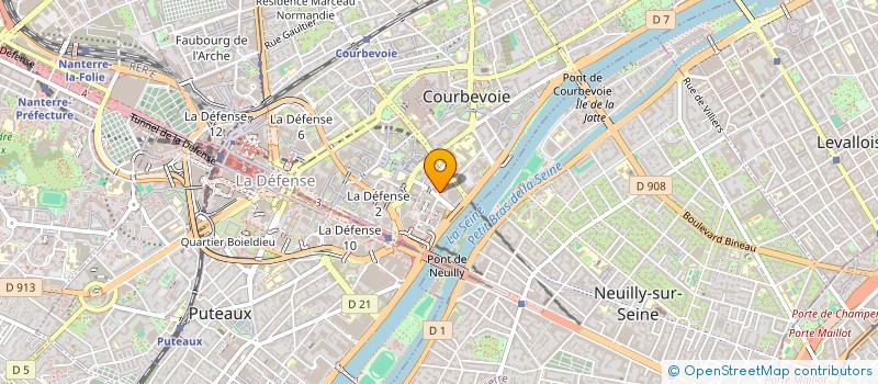localisation de l'entreprise MONSIEUR ELYES SEKOURI à COURBEVOIE