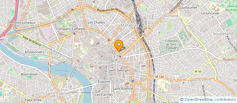 localisation de l'entreprise MONSIEUR ELYES SGHAIER  TOULOUSE