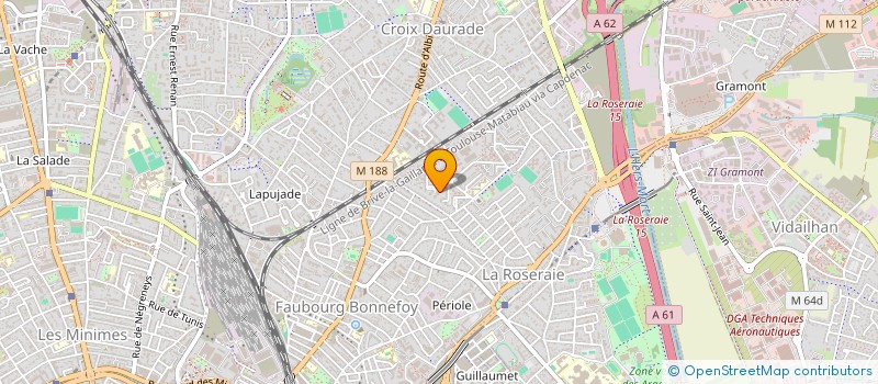 localisation de l'entreprise MONSIEUR ELYES VELLA  TOULOUSE