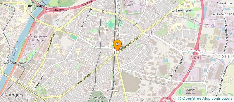 localisation de l'entreprise MONSIEUR ELYES YOUCEFI à ANGERS