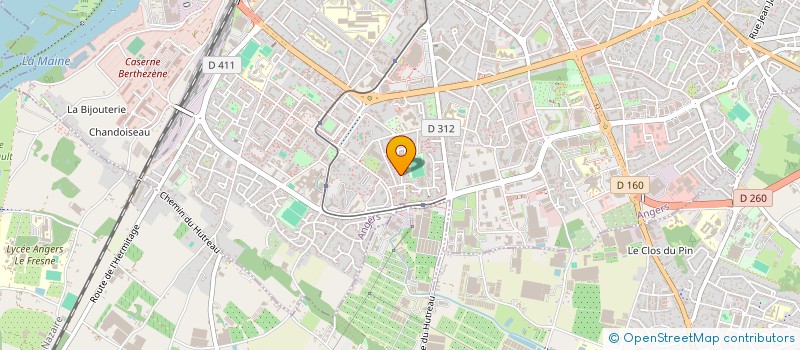 localisation de l'entreprise MONSIEUR ELYESS BOUBEGHLA à ANGERS