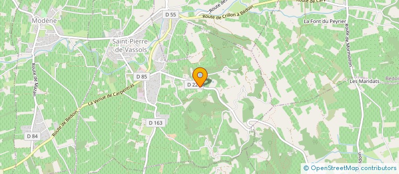 localisation de l'entreprise MONSIEUR ELYESS RICHAUD à ORANGE