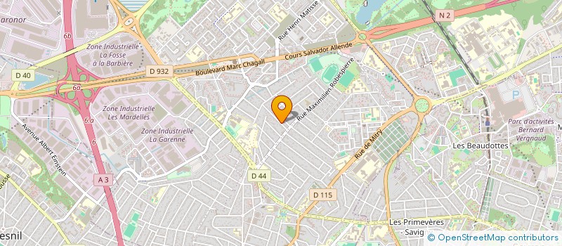 localisation de l'entreprise MONSIEUR ELYESSE BEN BRAHIM à AULNAY-SOUS-BOIS