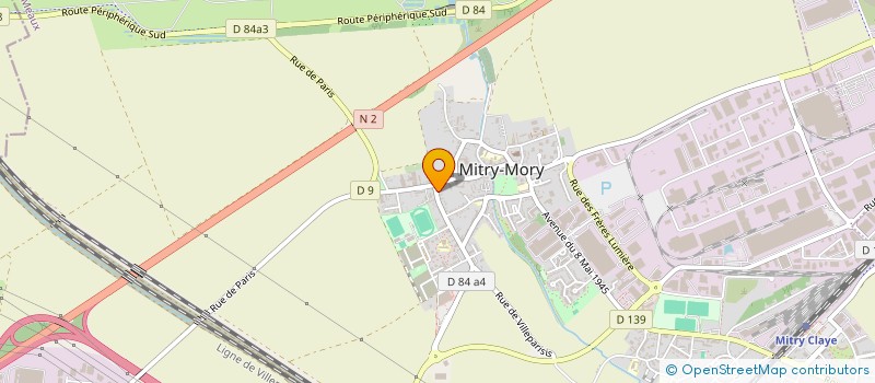 localisation de l'entreprise MONSIEUR ELYESSE BOUKANTAR  MITRY-MORY