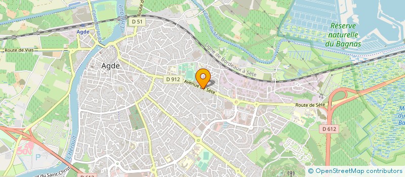 localisation de l'entreprise MONSIEUR ELYESSE MEZIANE à AGDE