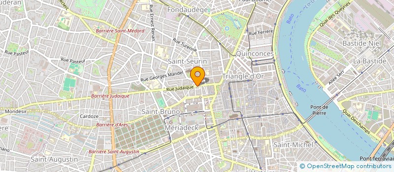 localisation de l'entreprise MONSIEUR ELYJAH TOUKOM  BORDEAUX