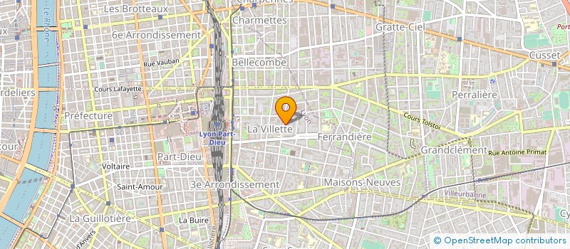 localisation de l'entreprise MONSIEUR ELYSE BENSAID  LYON