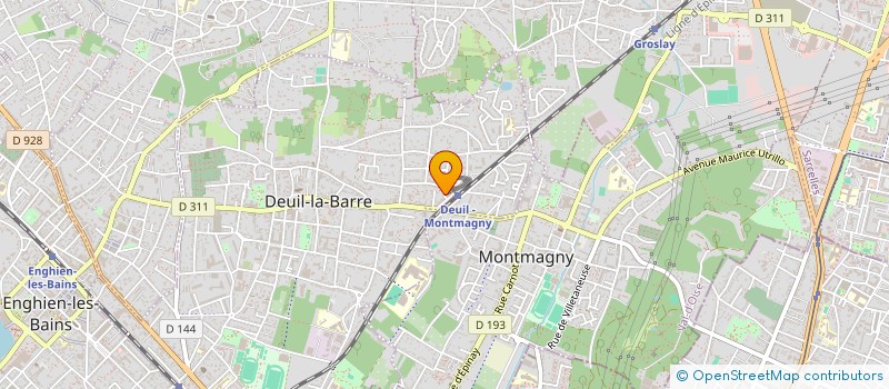 localisation de l'entreprise MONSIEUR ELYSEE BOBO à DEUIL-LA-BARRE