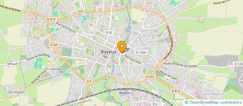 localisation de l'entreprise MONSIEUR ELYSEE DELCAMBRE à BAYEUX