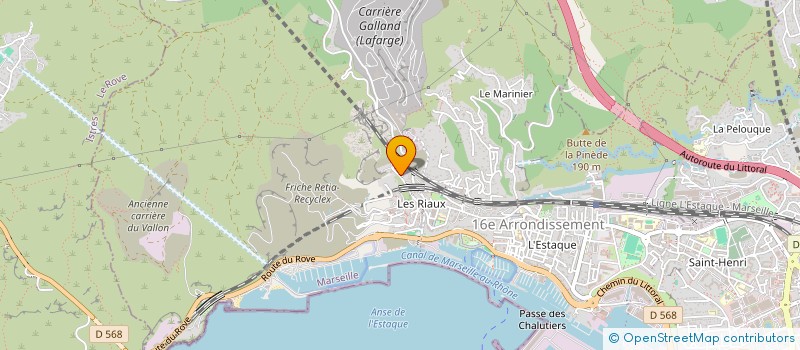 localisation de l'entreprise MONSIEUR ELYSEE ESPOSITO  MARSEILLE