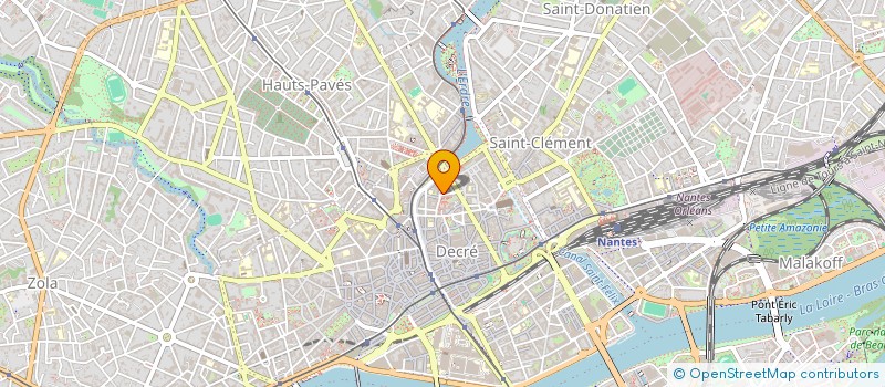 localisation de l'entreprise MONSIEUR ELYSEE GUEI  NANTES