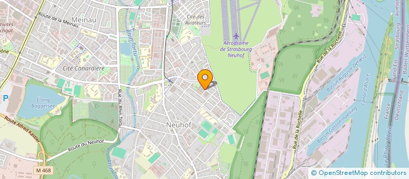 localisation de l'entreprise MONSIEUR ELYSEE MELY EXAUCE ZEKAKANY  STRASBOURG