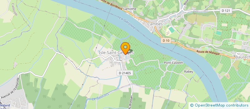 localisation de l'entreprise MONSIEUR ELYSIO ROJO Y ARIAS  ISLE-SAINT-GEORGES