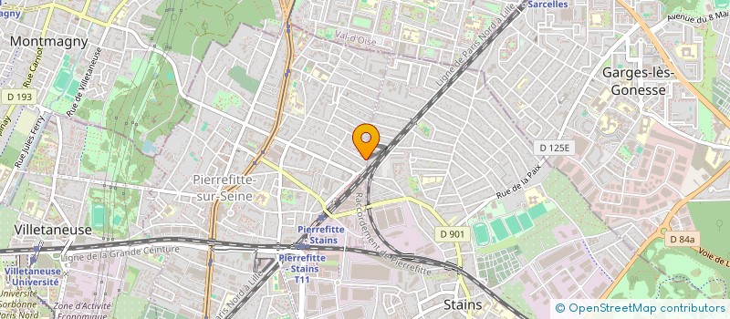 localisation de l'entreprise MONSIEUR ELZIVALDO GOMES à PIERREFITTE-SUR-SEINE