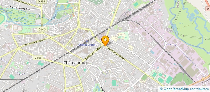 localisation de l'entreprise MONSIEUR EM KRECH à CHATEAUROUX