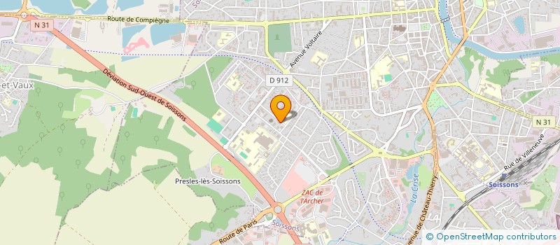 localisation de l'entreprise MONSIEUR EMAD ADAM ABID à SOISSONS