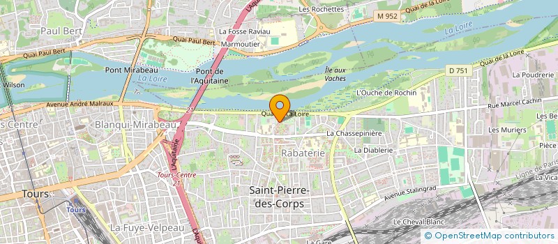 localisation de l'entreprise MONSIEUR EMAN HUDA  SAINT-PIERRE-DES-CORPS