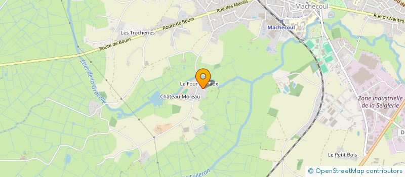 localisation de l'entreprise MONSIEUR EMANNUEL ANGIBAUD à MACHECOUL-SAINT-MEME