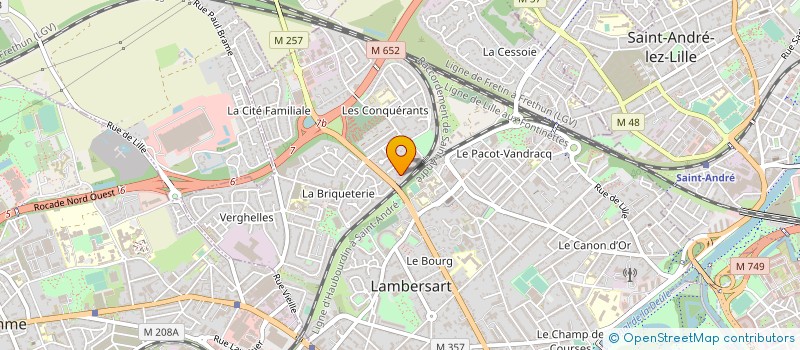 localisation de l'entreprise MONSIEUR EMANNUEL MAGDELAINE à LAMBERSART