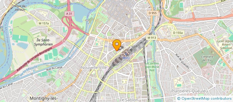 localisation de l'entreprise MONSIEUR EMANOUEL SHAMASHIAN  METZ
