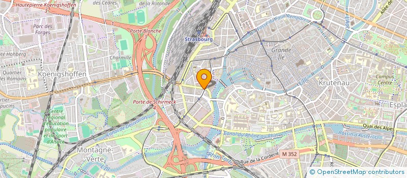localisation de l'entreprise MONSIEUR EMANUEL BRUN à STRASBOURG
