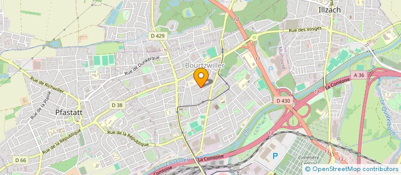 localisation de l'entreprise MONSIEUR EMANUEL CALDARAS  MULHOUSE