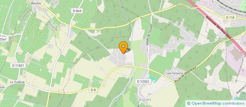 localisation de l'entreprise MONSIEUR EMANUEL CANDEDO DE SOUSA  FARGUES