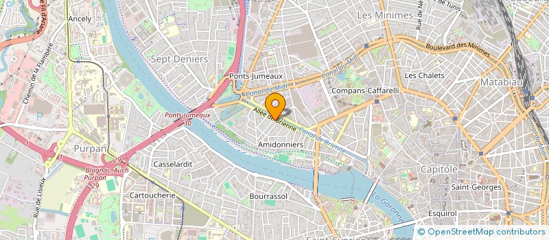 localisation de l'entreprise MONSIEUR EMANUEL DAMON à TOULOUSE