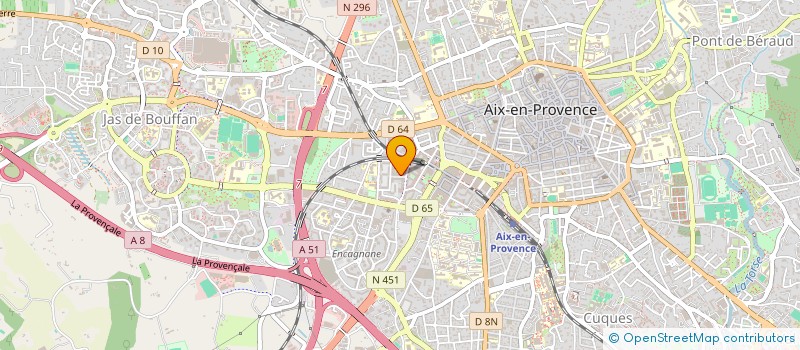 localisation de l'entreprise MONSIEUR EMANUEL FAURE  AIX-EN-PROVENCE
