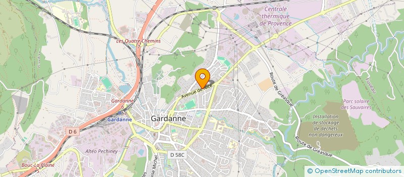 localisation de l'entreprise MONSIEUR EMANUEL FERNANDES FIGUEIREDO à GARDANNE