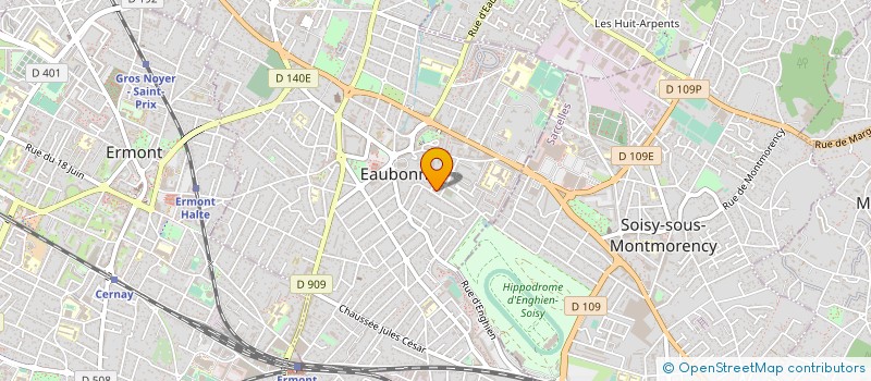 localisation de l'entreprise MONSIEUR EMANUEL FERREIRA BARBOSA à EAUBONNE