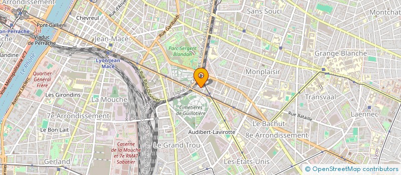 localisation de l'entreprise MONSIEUR EMANUEL GUEDES SOARES ROSA  LYON