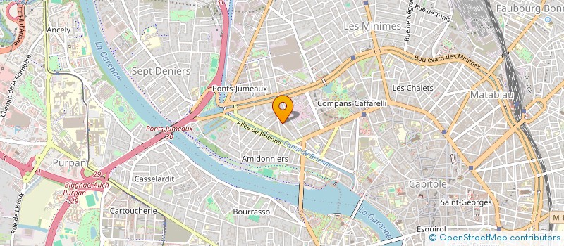 localisation de l'entreprise MONSIEUR EMANUEL JOSE PINTO FERREIRA  TOULOUSE