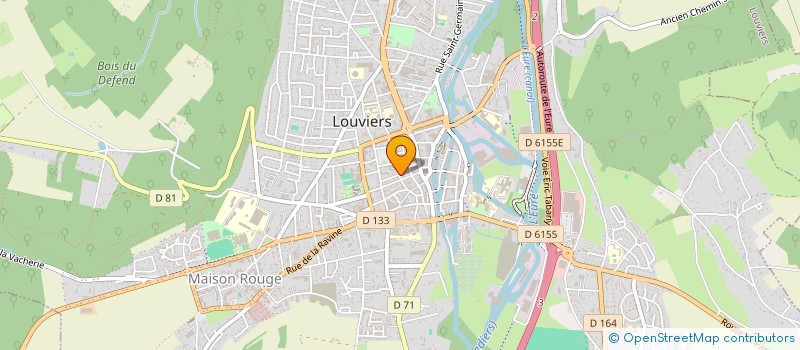 localisation de l'entreprise MONSIEUR EMANUEL KNITTER à LOUVIERS