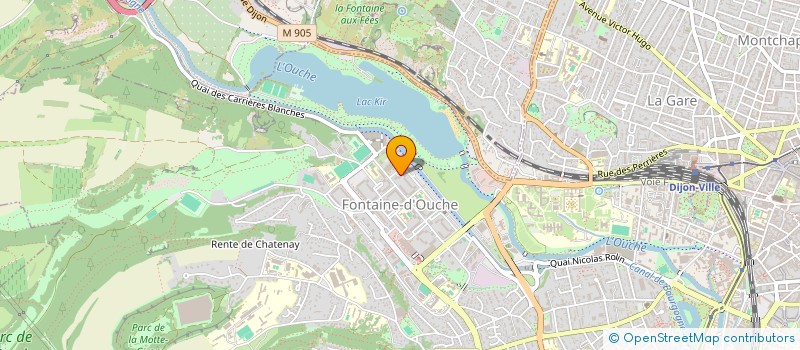 localisation de l'entreprise MONSIEUR EMANUEL LACATUS  DIJON