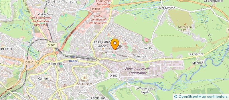 localisation de l'entreprise MONSIEUR EMANUEL LOPES FERNANDES  ONET-LE-CHATEAU