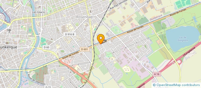 localisation de l'entreprise MONSIEUR EMANUEL MUNTEANU  TETEGHEM-COUDEKERQUE-VILLAGE