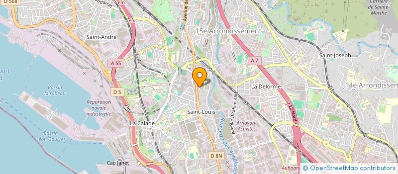 localisation de l'entreprise MONSIEUR EMANUEL PETROVICI à MARSEILLE